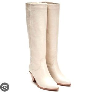 Frye Lila Slouch - Off White - Sz 7